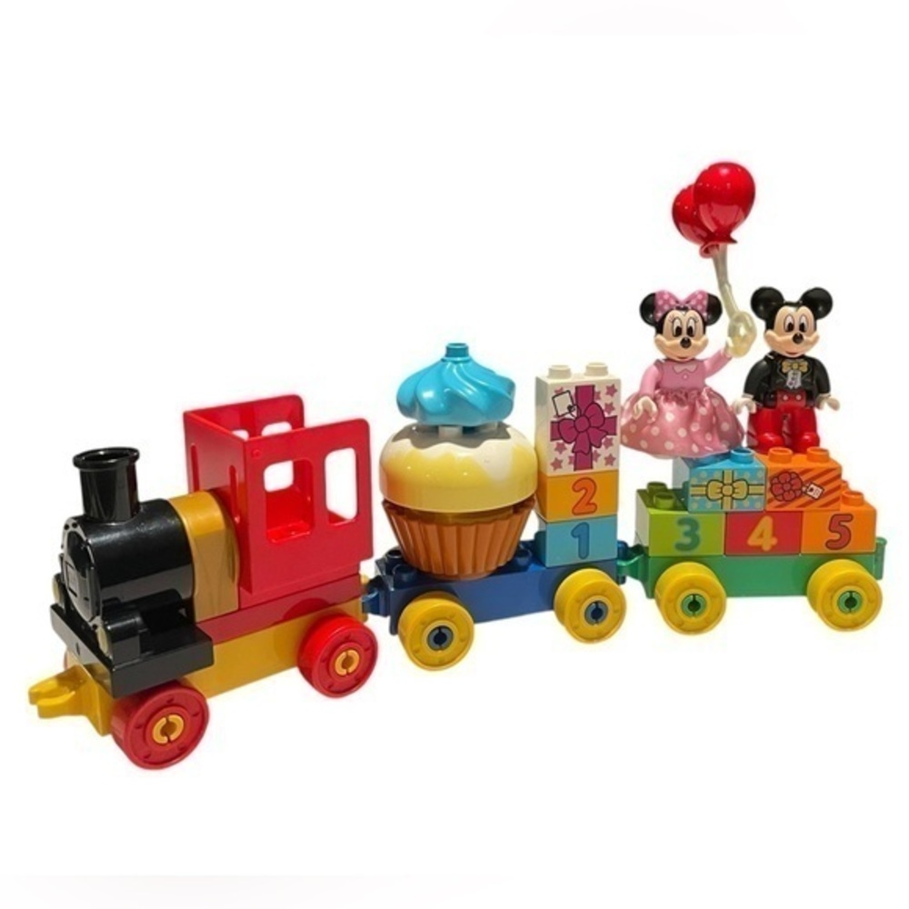 Lego Duplo 10597 Mickey Mouse Minifigure Minnie Birthday Train Parade *no candle